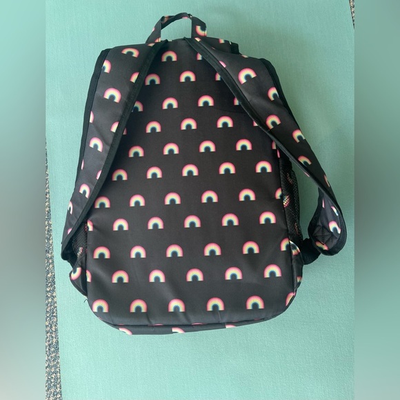 Under One Sky Rainbow Backpack Pride Travel Bag Back to School Zipper - Picture 5 of 11